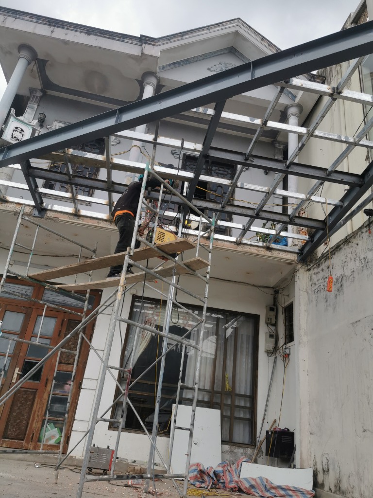 Hàn kết cấu xà gồ